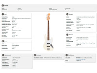 Fender Standard J BASS LRL WPG OWT Fender Standard J BASS LRL WPG OWT